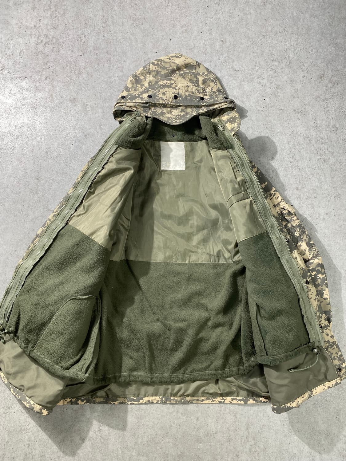 [XL] U.S.AIR FORCE 미군 ECWCS 디지털카모 파카 상품이미지5
