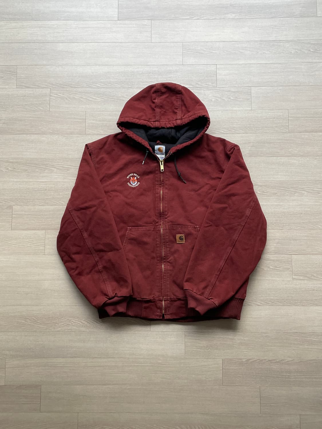 칼하트 j130 CLY 액티브 자켓 샌드스톤 상품이미지1