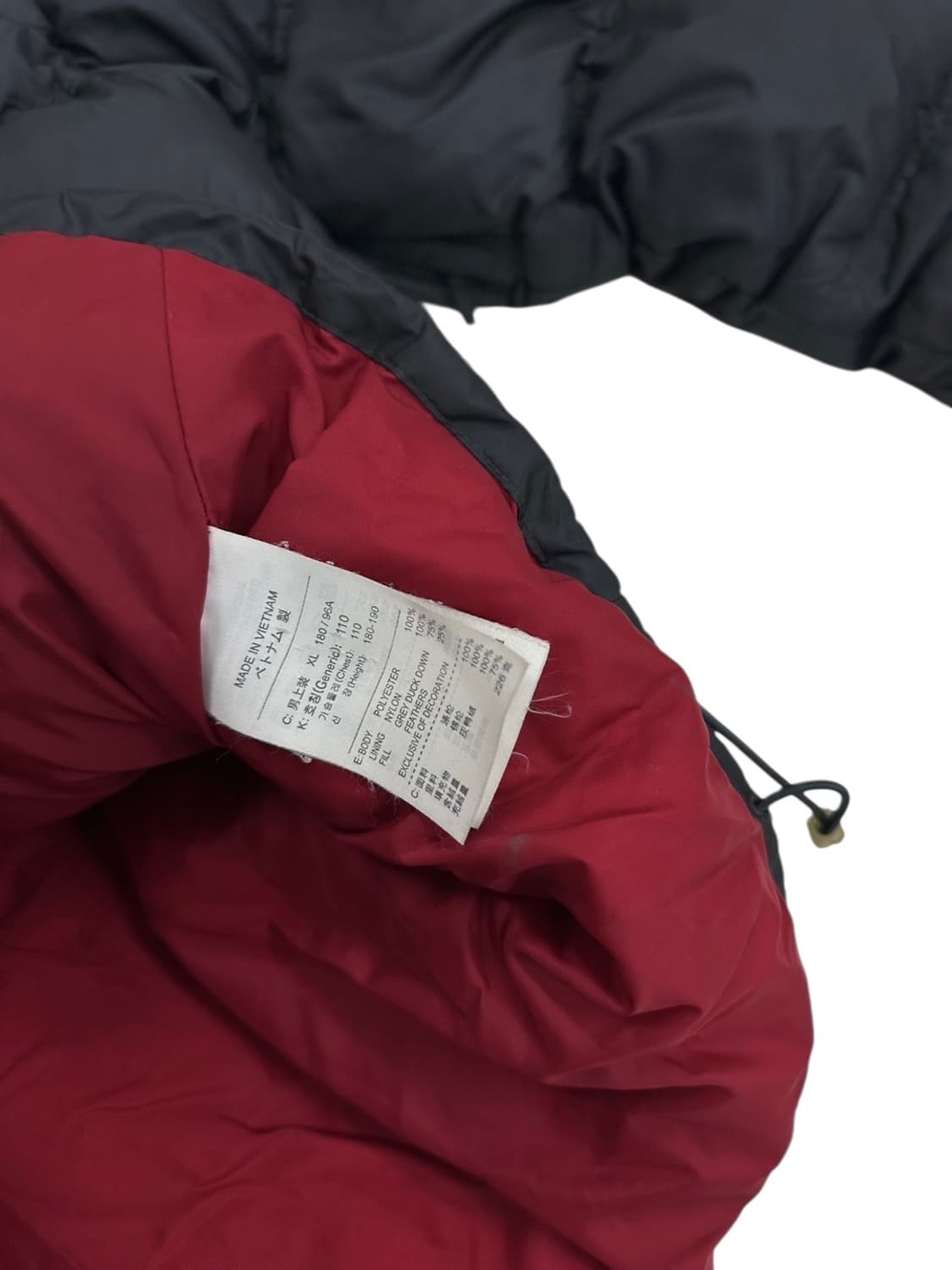 나이키 올드스쿨 맨유 덕다운 패딩 블랙 (XL~2XL) 상품이미지10