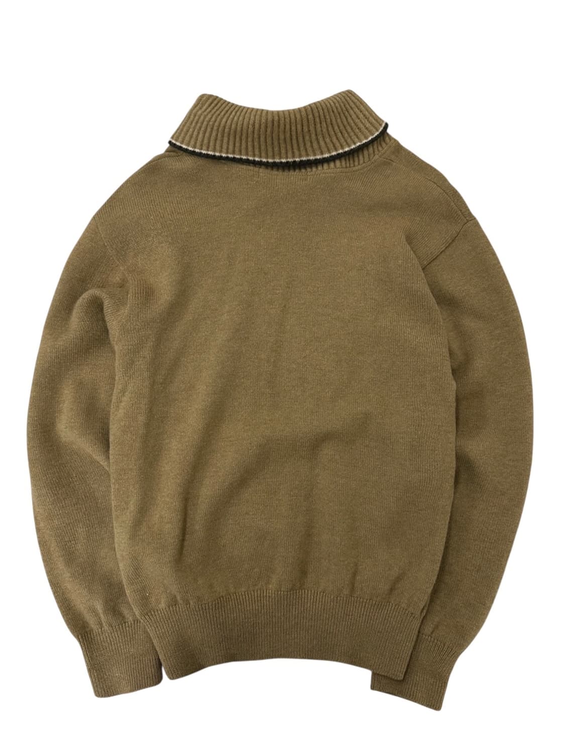 00s YSL 울 숄카라 니트 (M)  상품이미지9