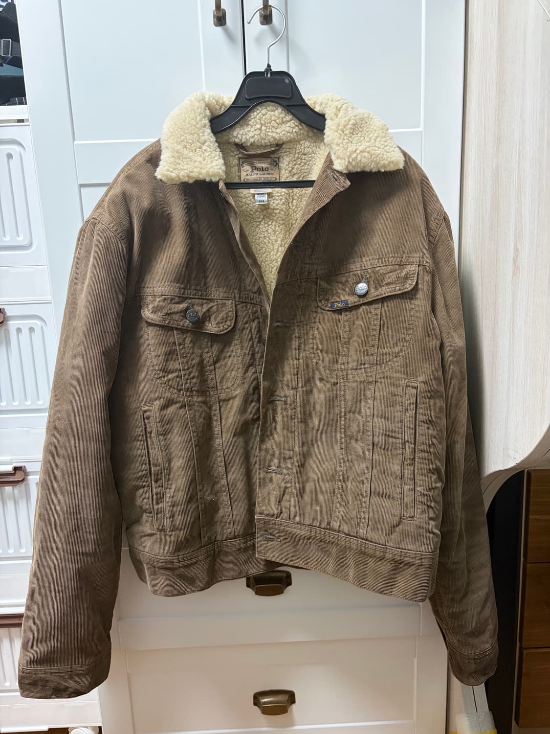 폴로 코듀로이 쉐르파 m 새상품 상품이미지2