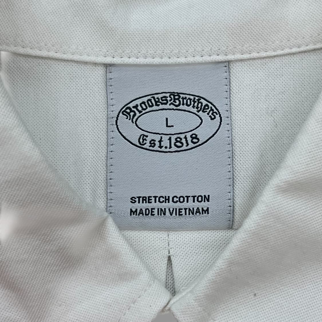 브룩스브라더스 화이트셔츠 r2122 상품이미지5