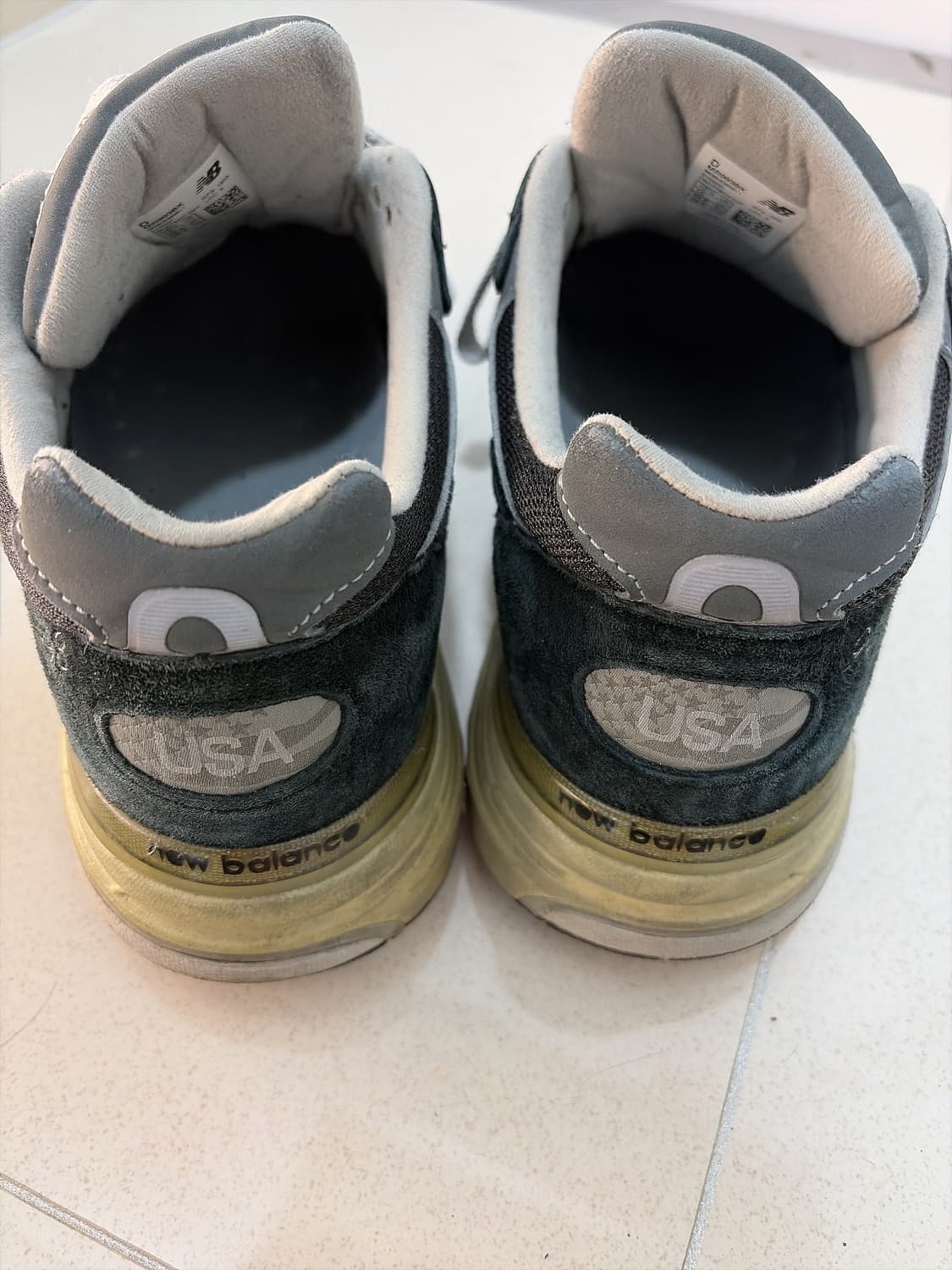 뉴발란스 993 블랙 285 사이즈 상품이미지2