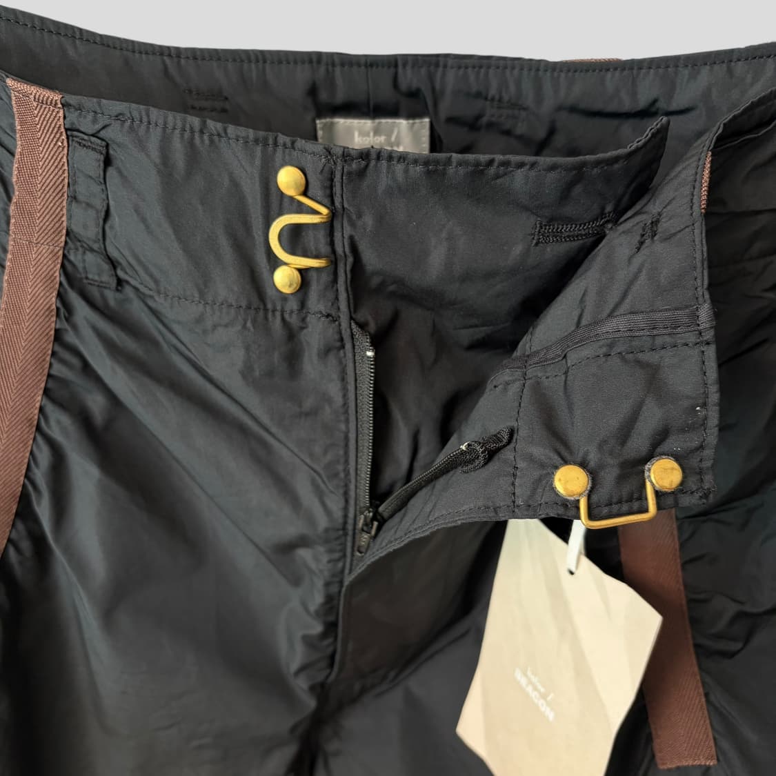 (1)kolor beacon 컬러 비콘 19ss 폴리 반바지 상품이미지3