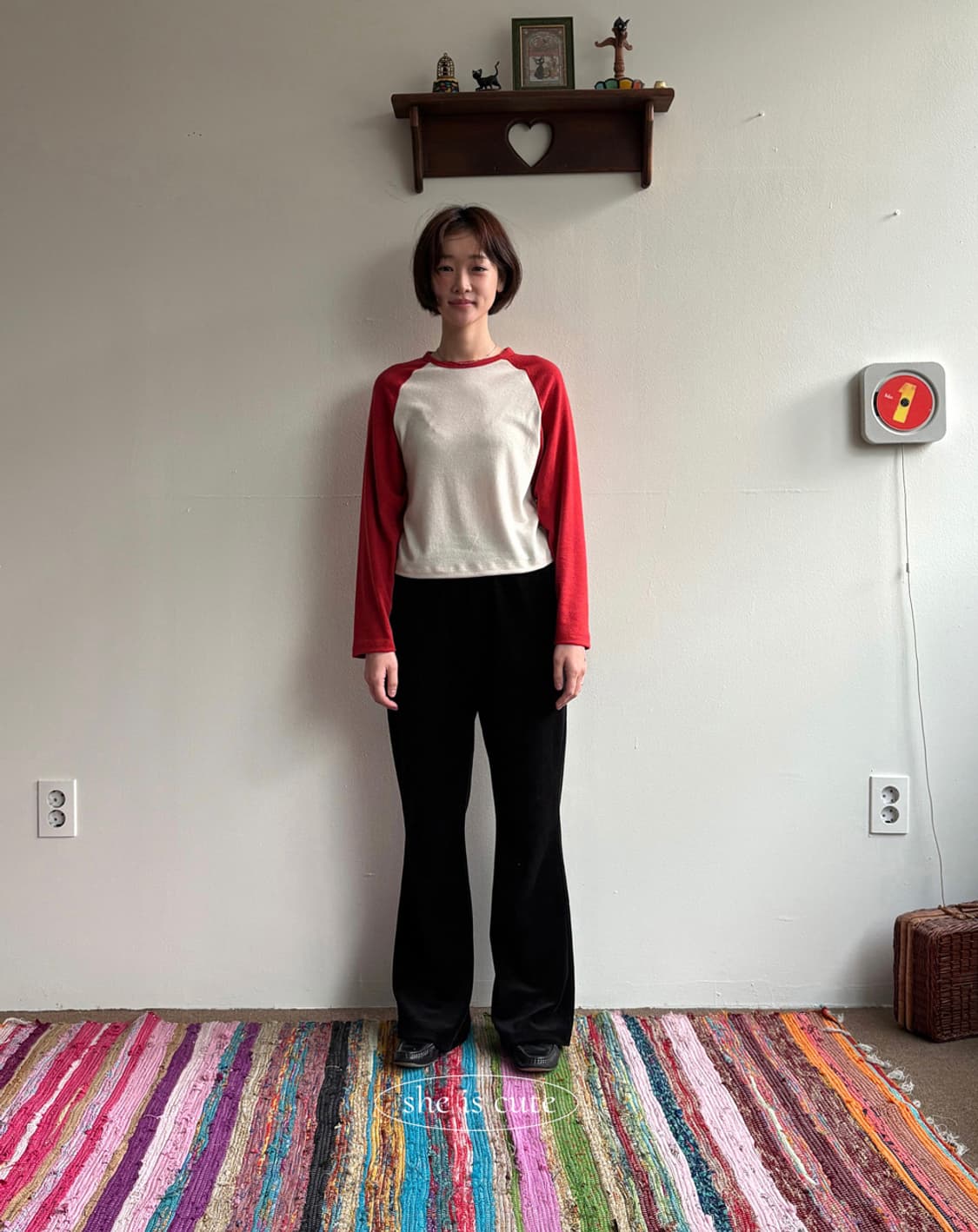 쉬이즈큐트 플러피 티셔츠 토마토 새상품 상품이미지1