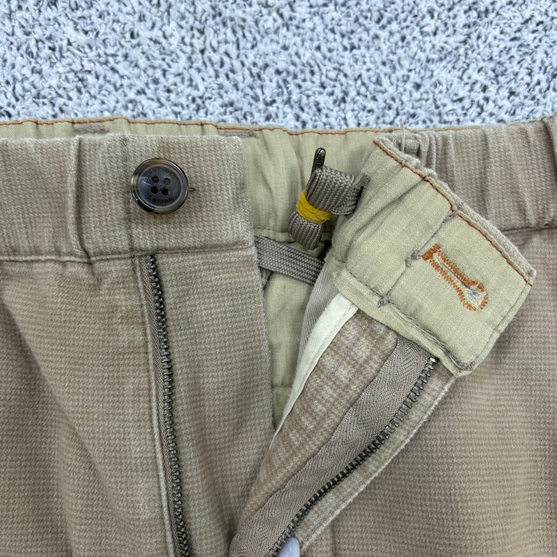 82 시리즈 남성 밴딩 치노팬츠 브라운 0319J 상품이미지3