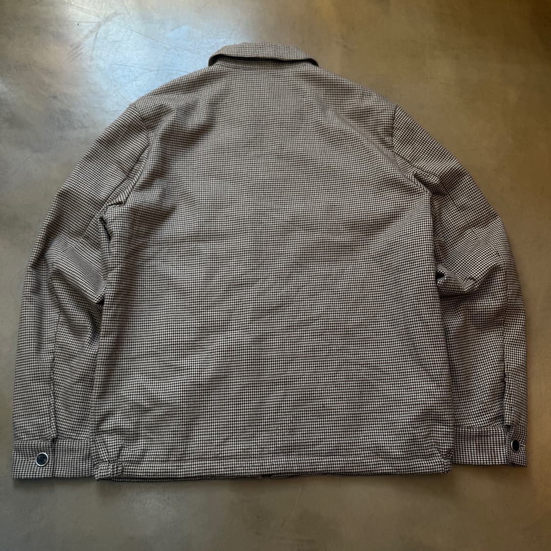 INHERIT 라이트 패브릭 하운드투스 자켓 상품이미지5