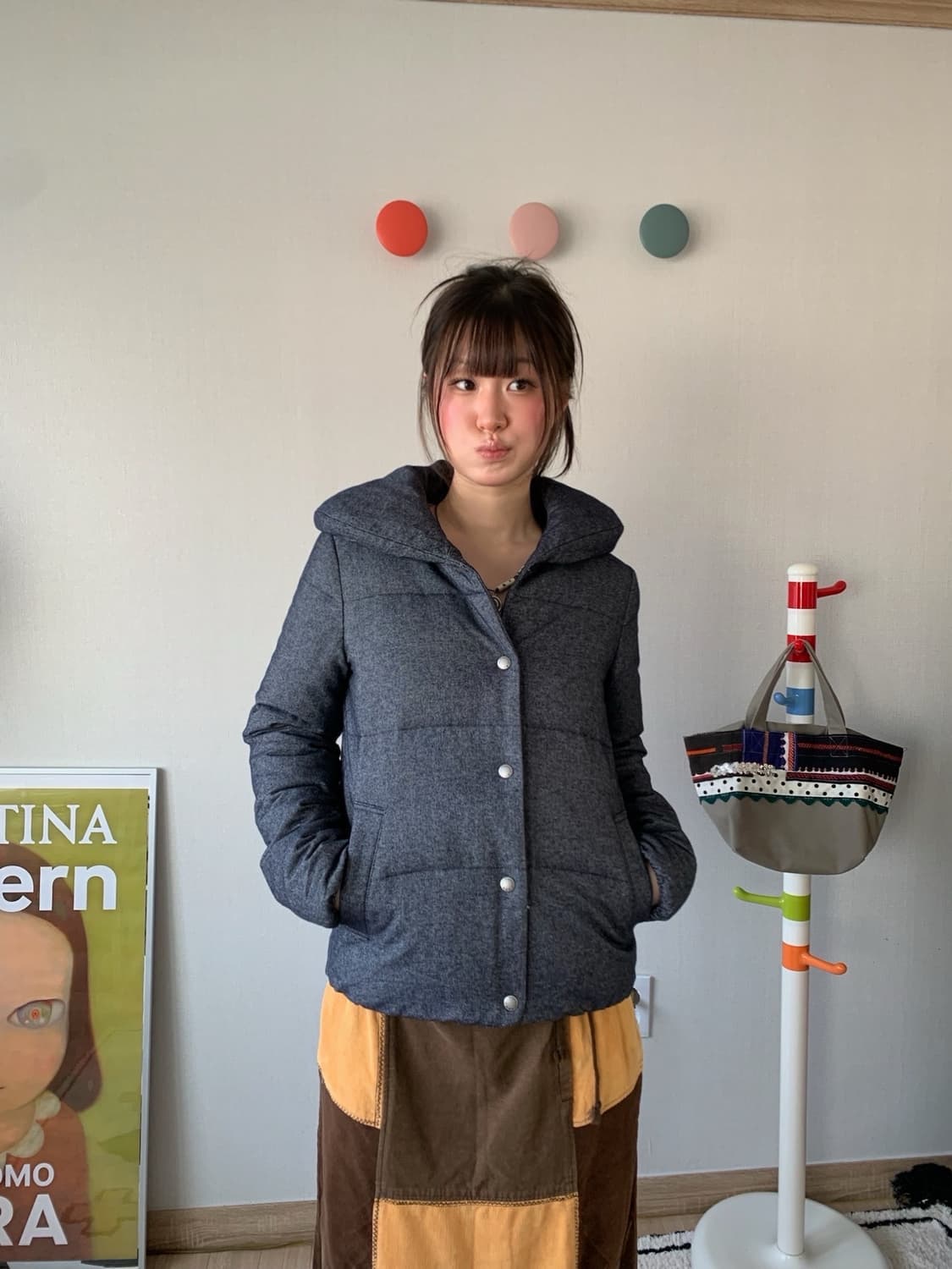 San Francisco denim down jumper 상품이미지5