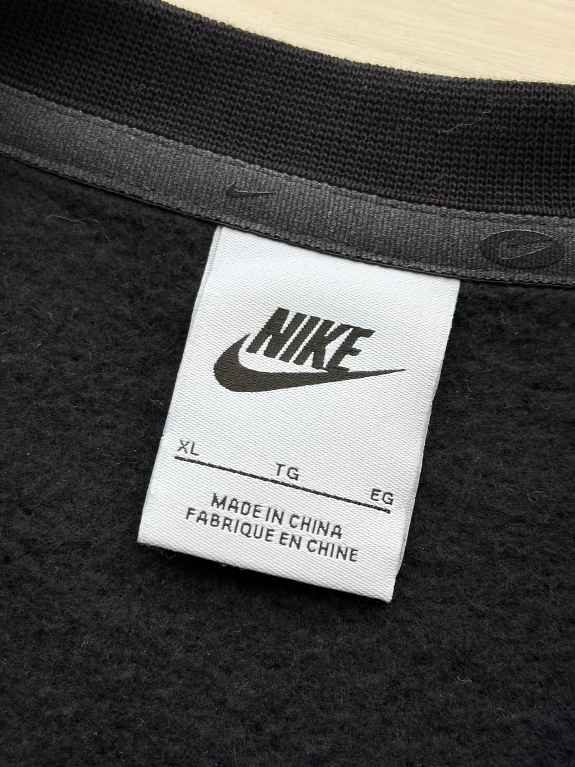 NSW 나이키 더블 스우시 스웻 블랙 103  상품이미지5