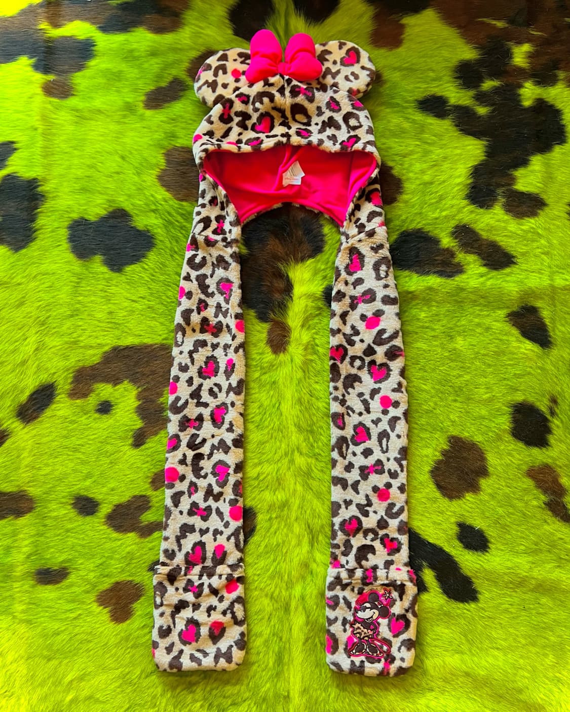 TOKTO DISNEY RESORT Leopard Ear-Flap Hat 상품이미지5