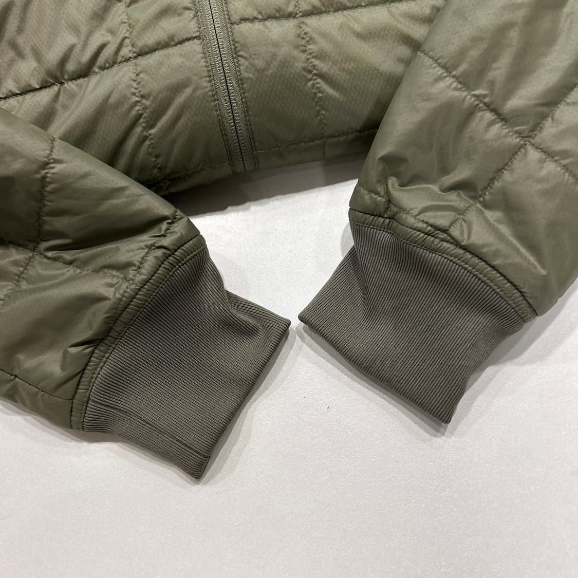 [S] 나이키 빈티지 퀼팅 자켓 카키색 A915 상품이미지7
