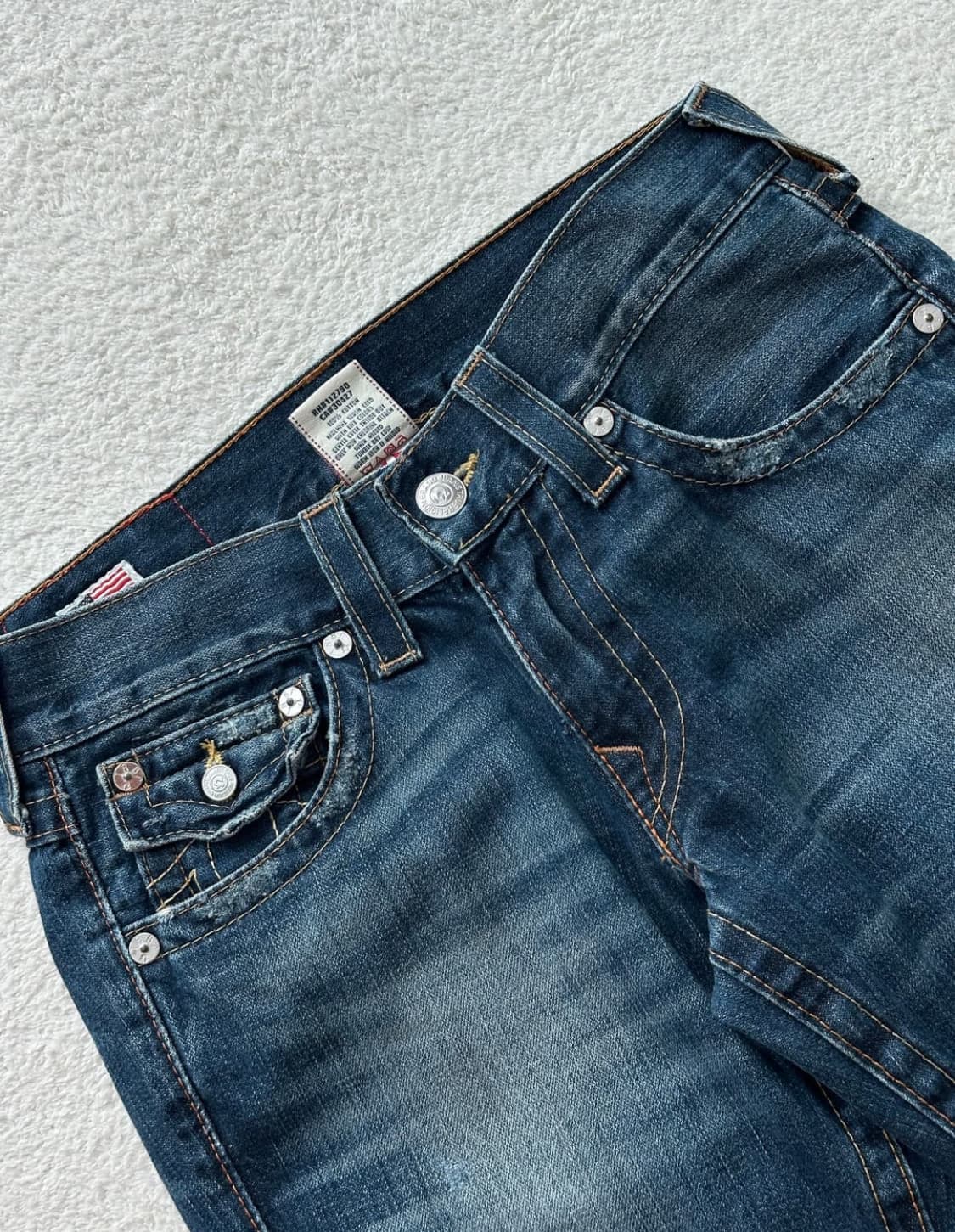 (AAAA급) 트루릴리전 리키 부츠컷 데님팬츠 상품이미지4