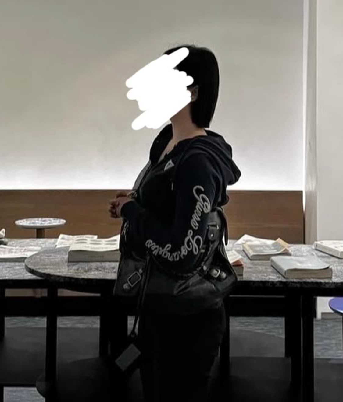 게스 y2k 단추 후드 롱슬리브 상품이미지8