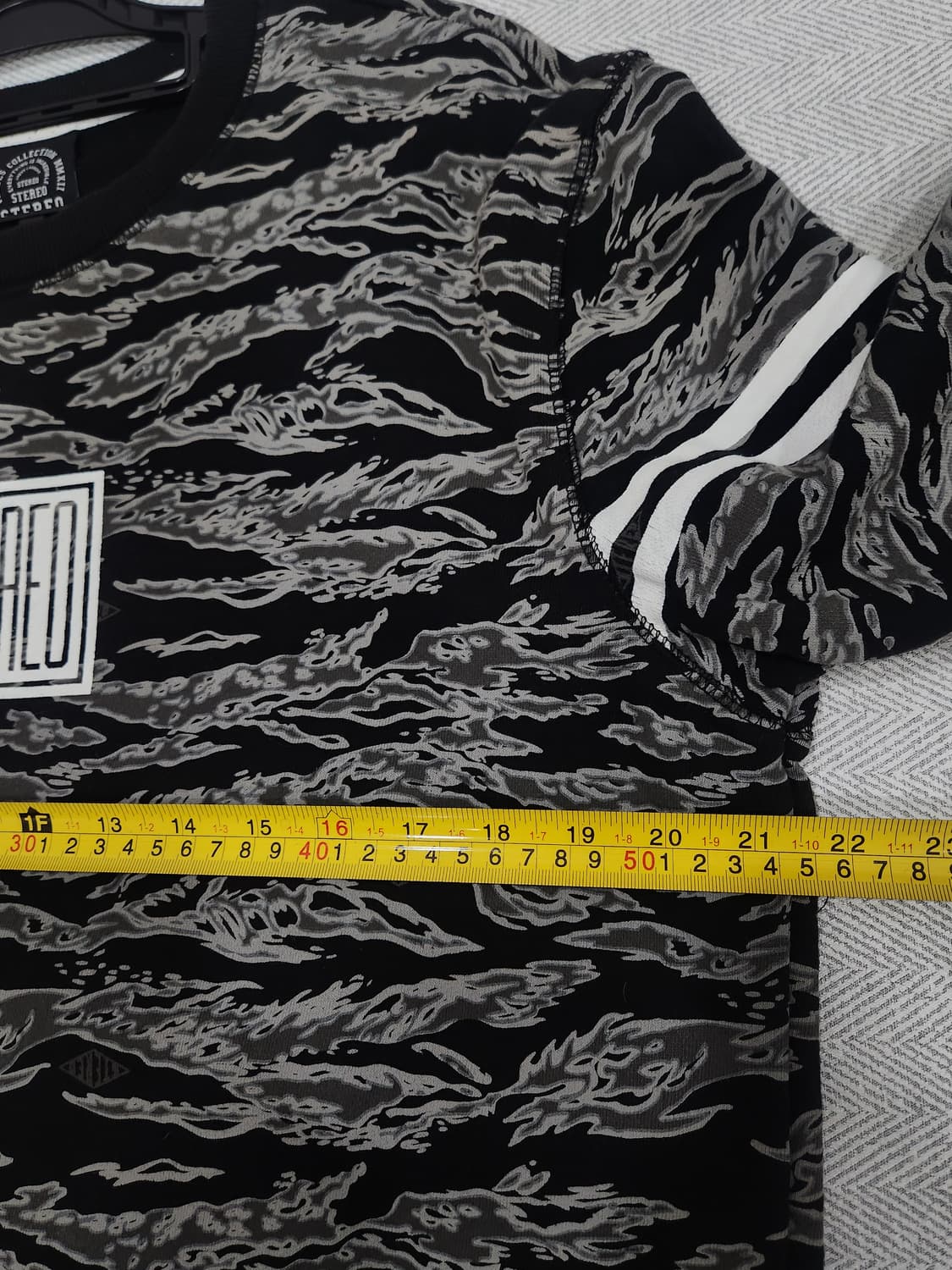 스테레오바이널즈콜렉션 카모 패턴 맨투맨 남성 100사이즈 상품이미지7