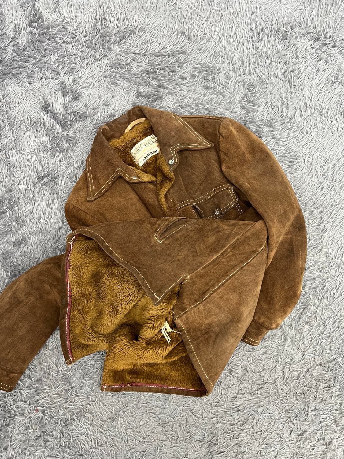 7-80s Schott Rancher suede jacket 상품이미지1