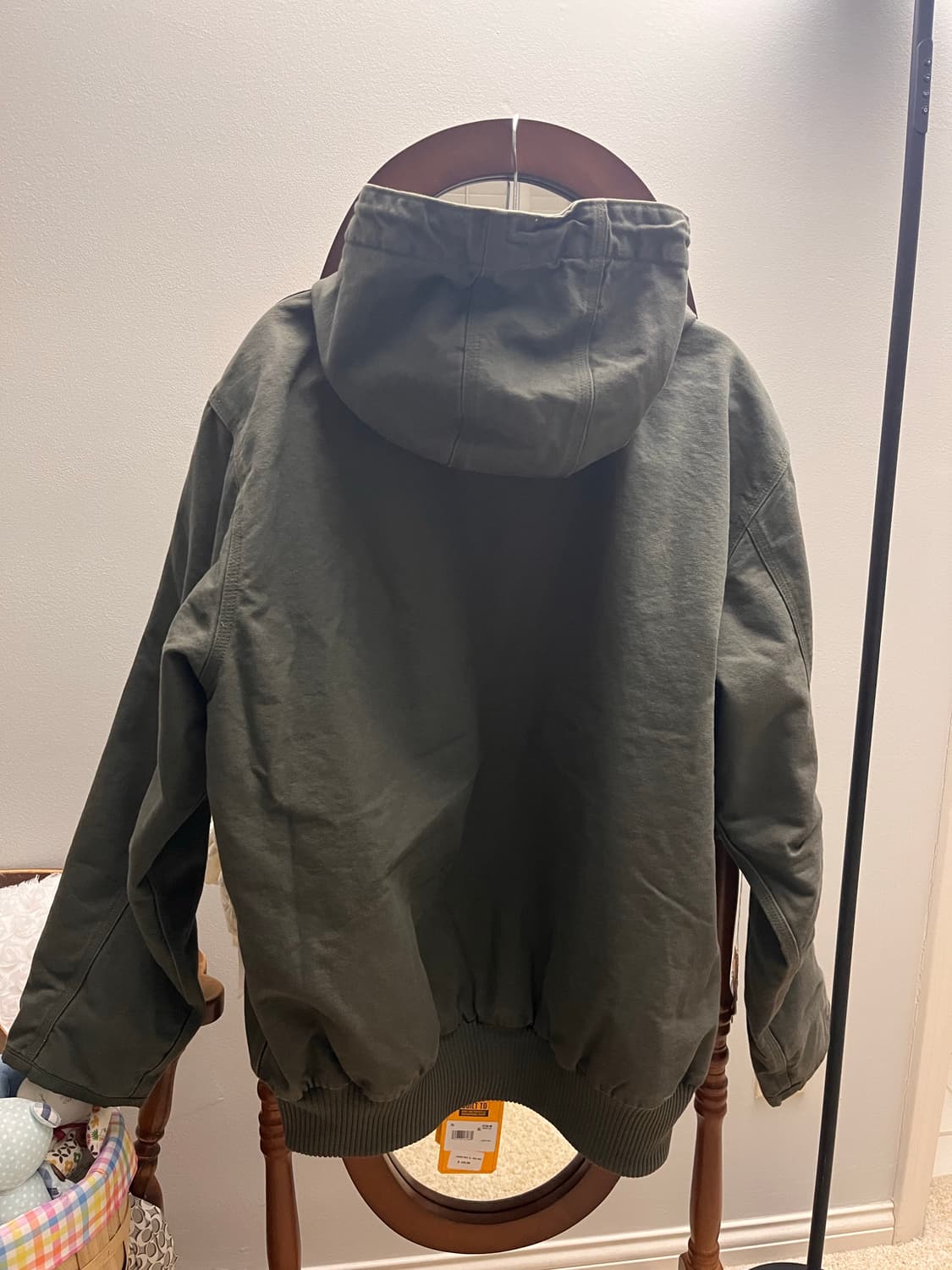 [미국정품/새상품] 칼하트 J130 워시드 덕 액티브 자켓 모스그린(Mo 상품이미지4