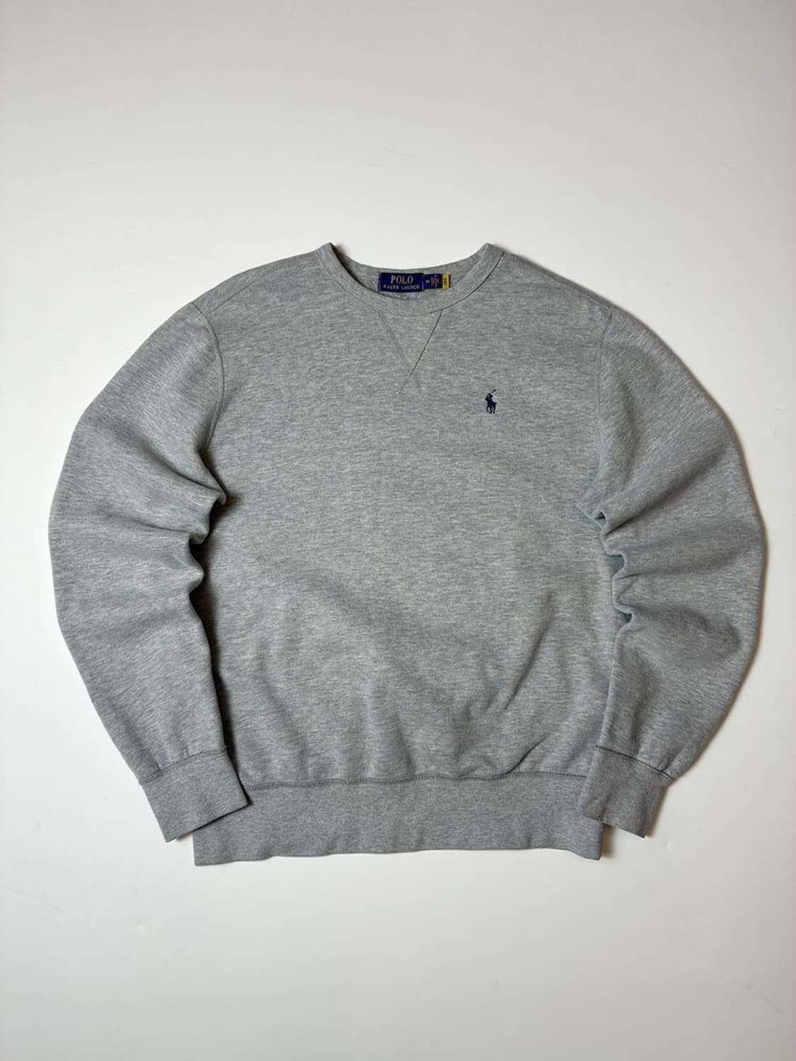 폴로 랄프로렌 로고 큐알 크루넥 맨투맨 PN8854 상품이미지1