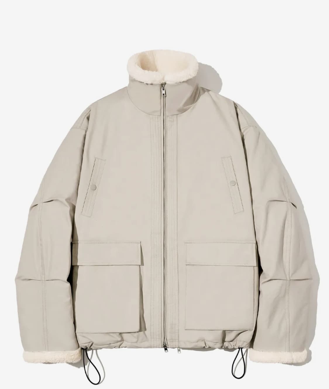 3M 신슐레이트 보아 플리스 무톤 자켓 베이지 상품이미지1