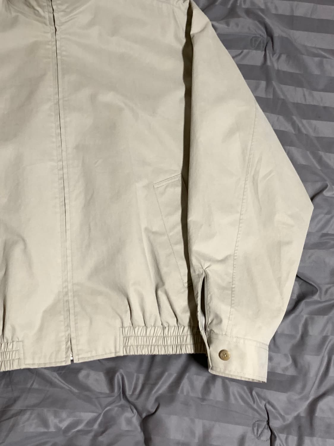 브라운야드 스탠드카라 블루종 상품이미지4