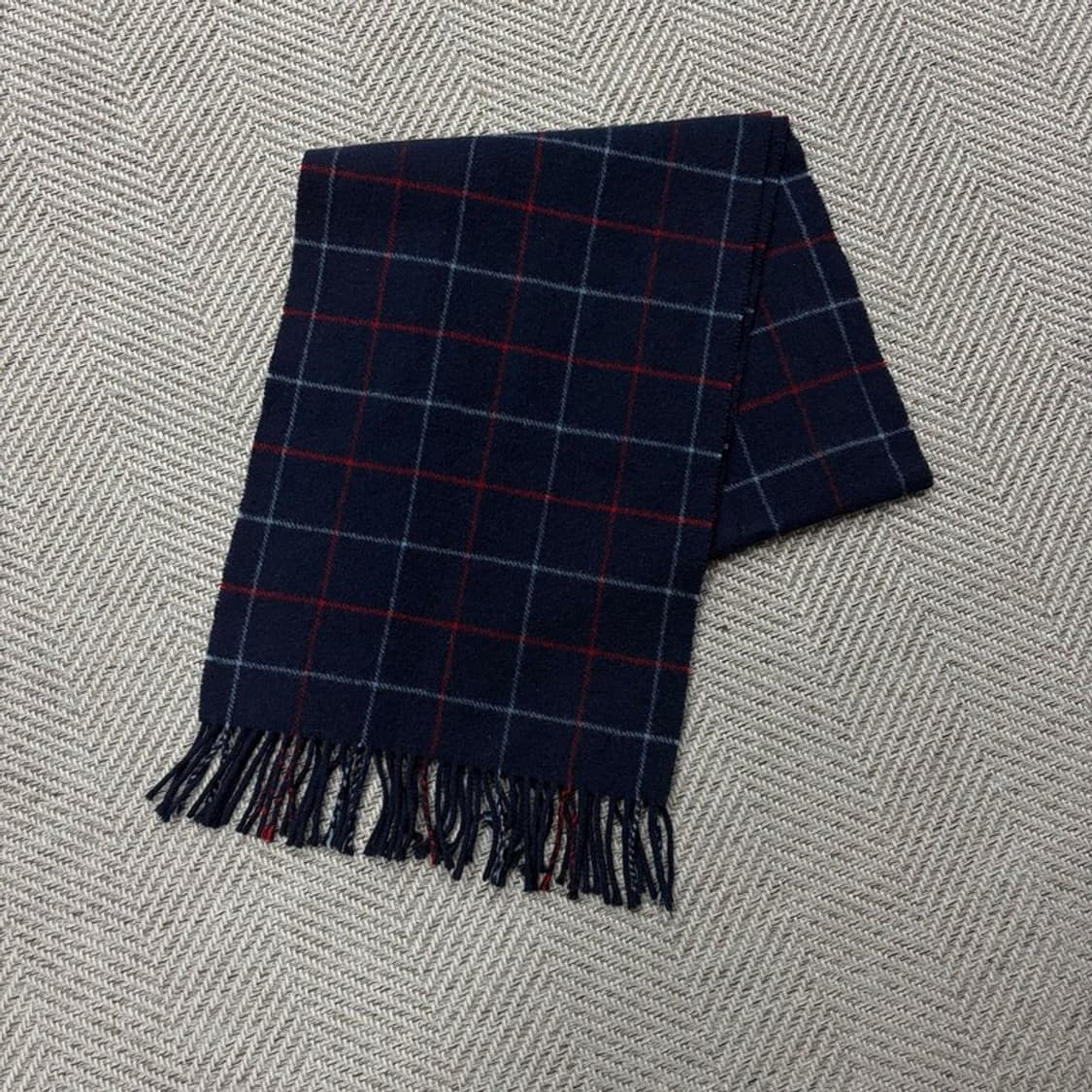 버버리 체크 램스울 머플러 v2345 상품이미지1