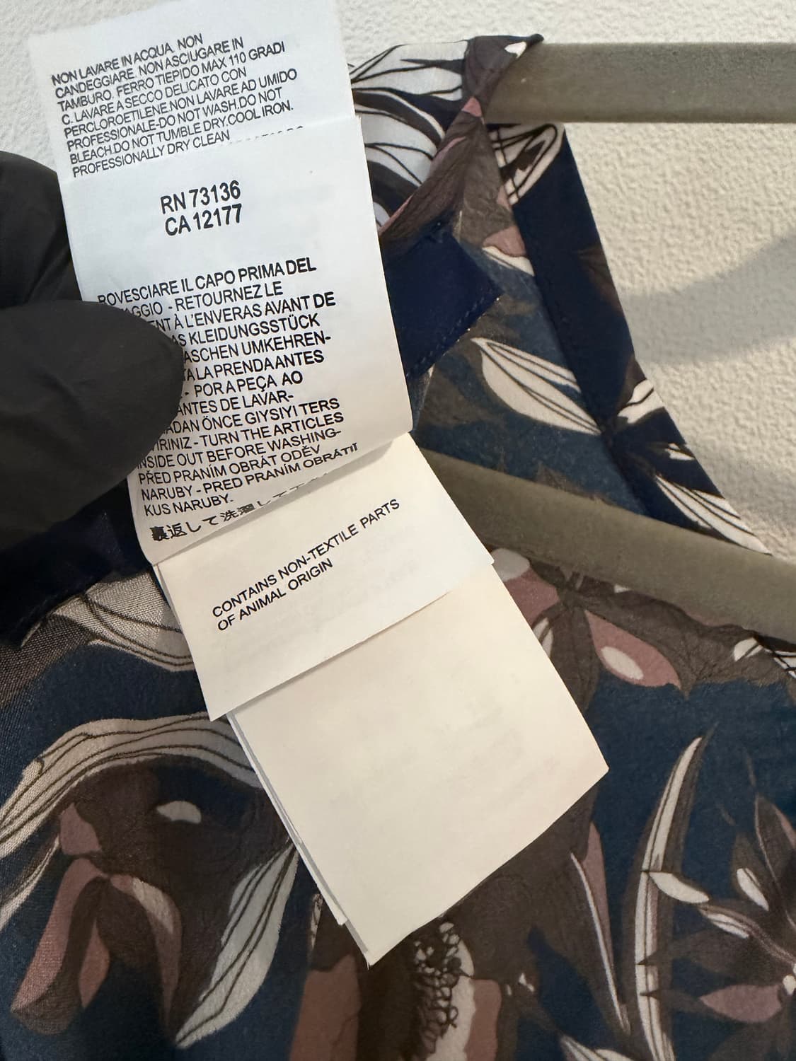 S MaxMara  롱 원피스 네이비 상품이미지6