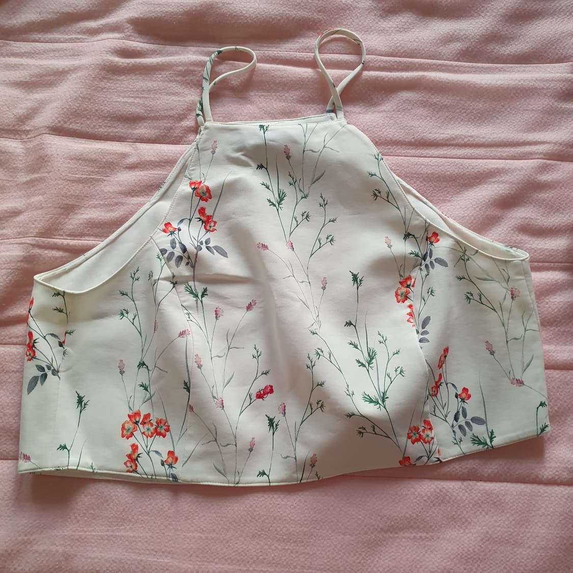 새상품 ZARA FLORAL TOP 상품이미지2