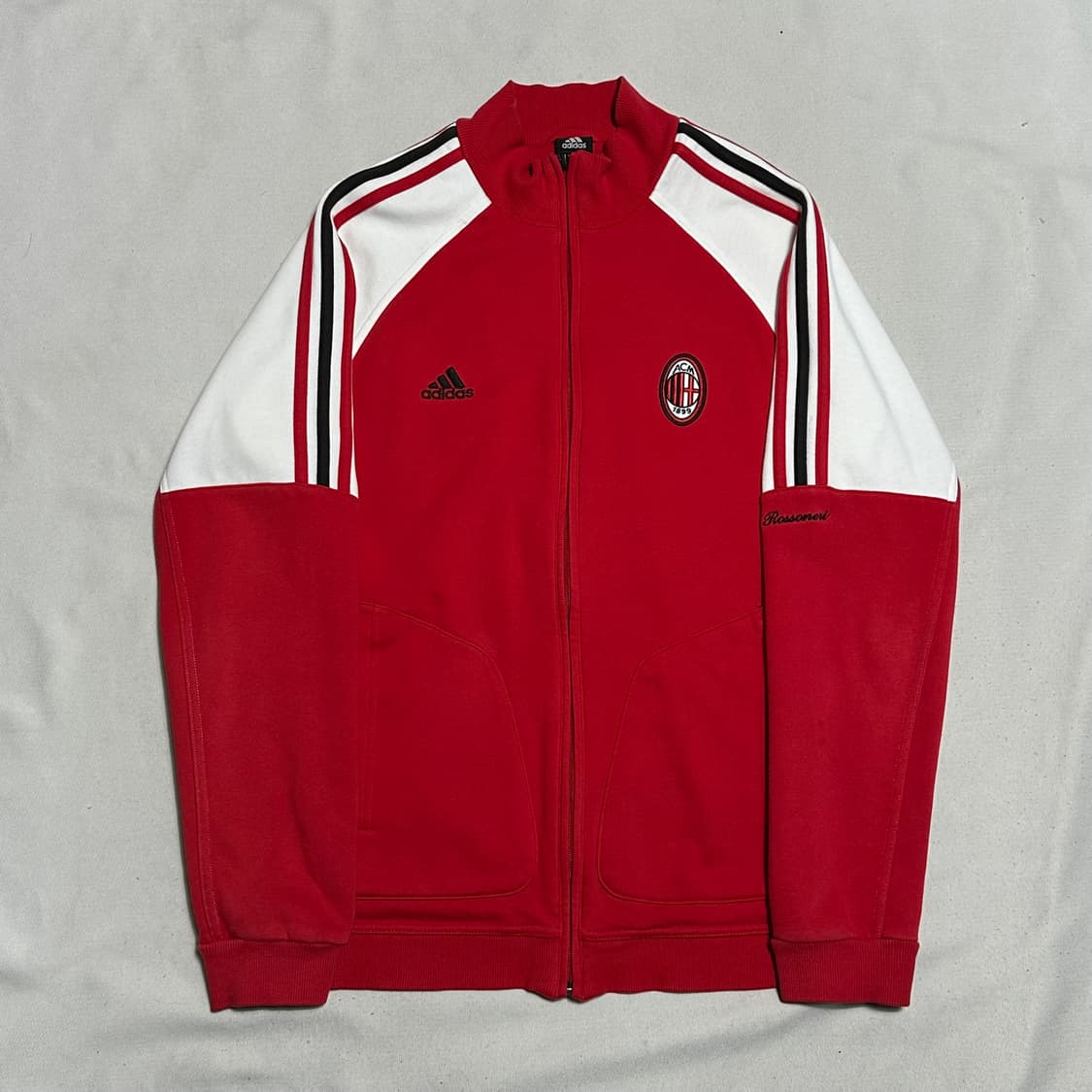 110 아디다스 AC밀란 레드 트랙탑 상품이미지2
