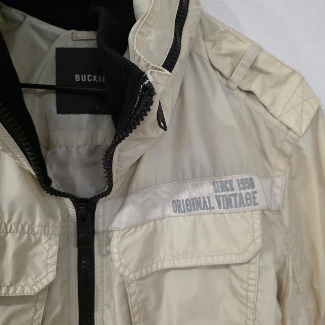 버커루 빈티지 자켓 L 사이즈 아이보리 상품이미지2