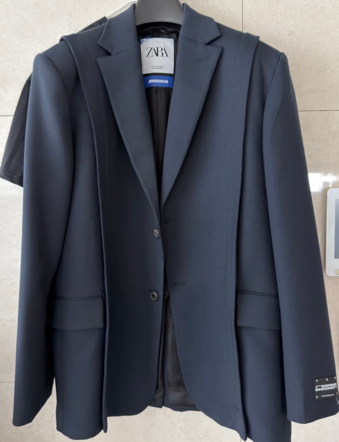 자라 아더에러 블레이저 네이비 M 상품이미지3
