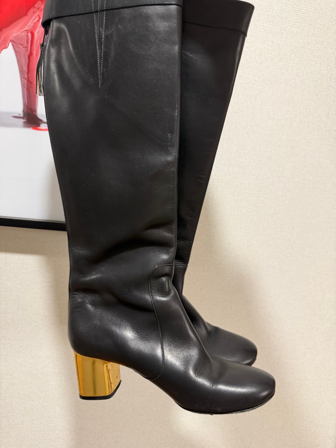 올드 셀린느 피비 파일로 니 부츠 38.5 상품이미지6