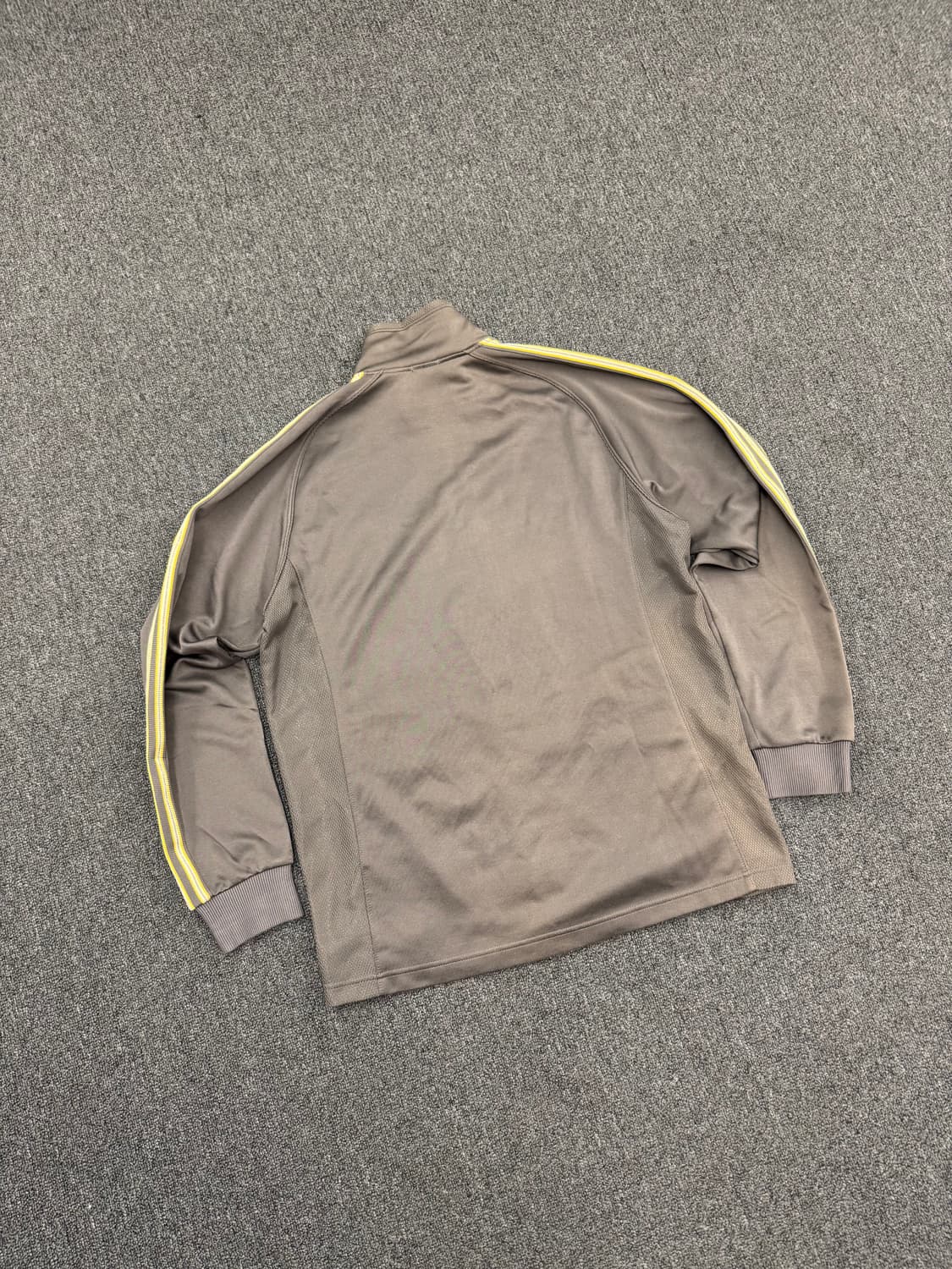 OS)아디다스 빈티지 차콜/옐로우 트랙탑 집업 져지 상품이미지5