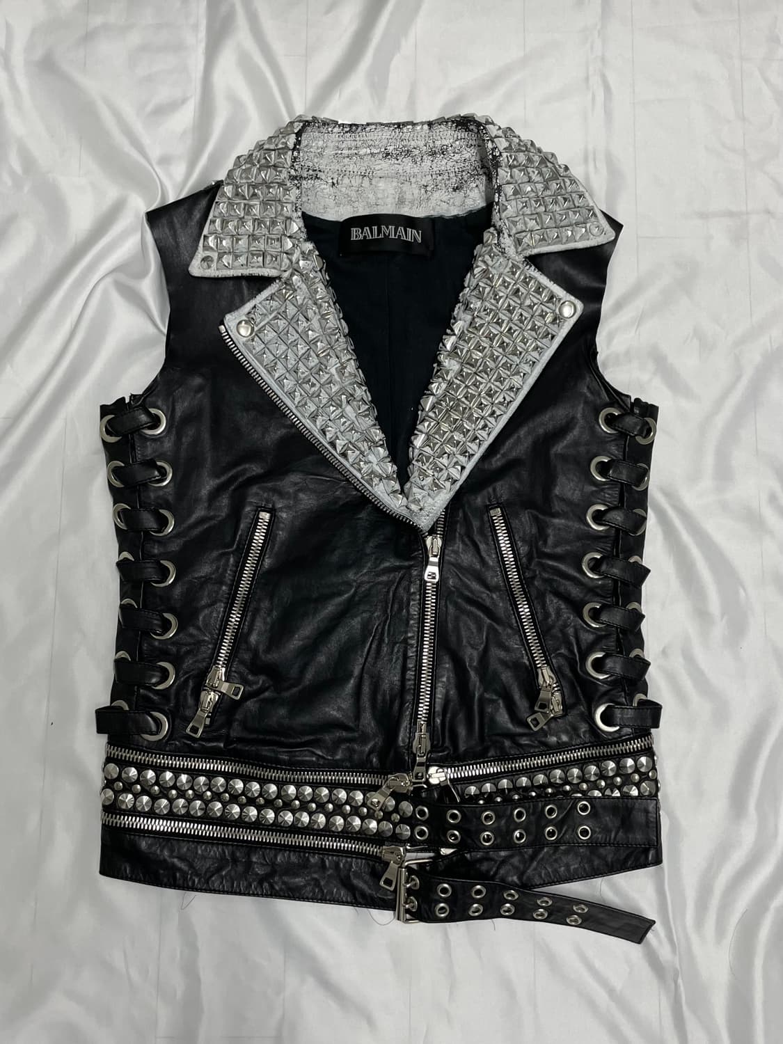 발망 데카르넹 2011ss 레더베스트 상품이미지3