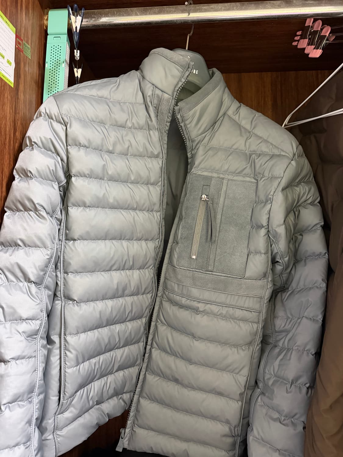 엑슬림 ep.8 02 다운 재킷 그레이 xs 상품이미지1