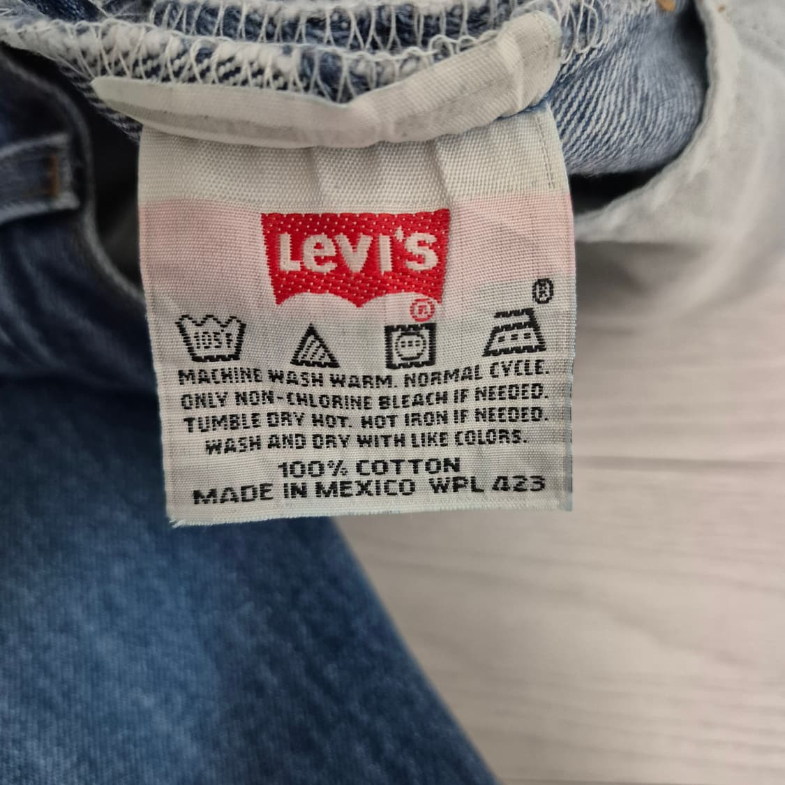 빈티지 리바이스 501   32/32  사이즈 판매합니다. 상품이미지4