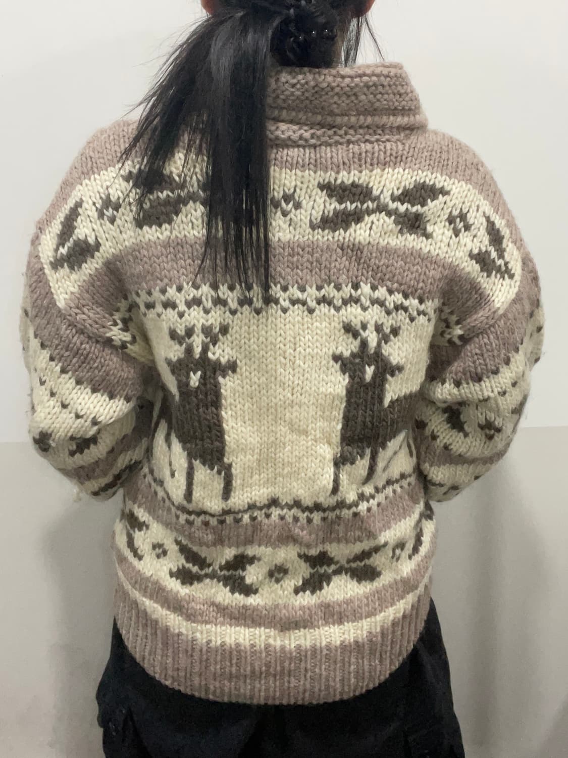 (빈티지)90‘s MACHOPE 맥호프 울 숄카라 코위찬 상품이미지2