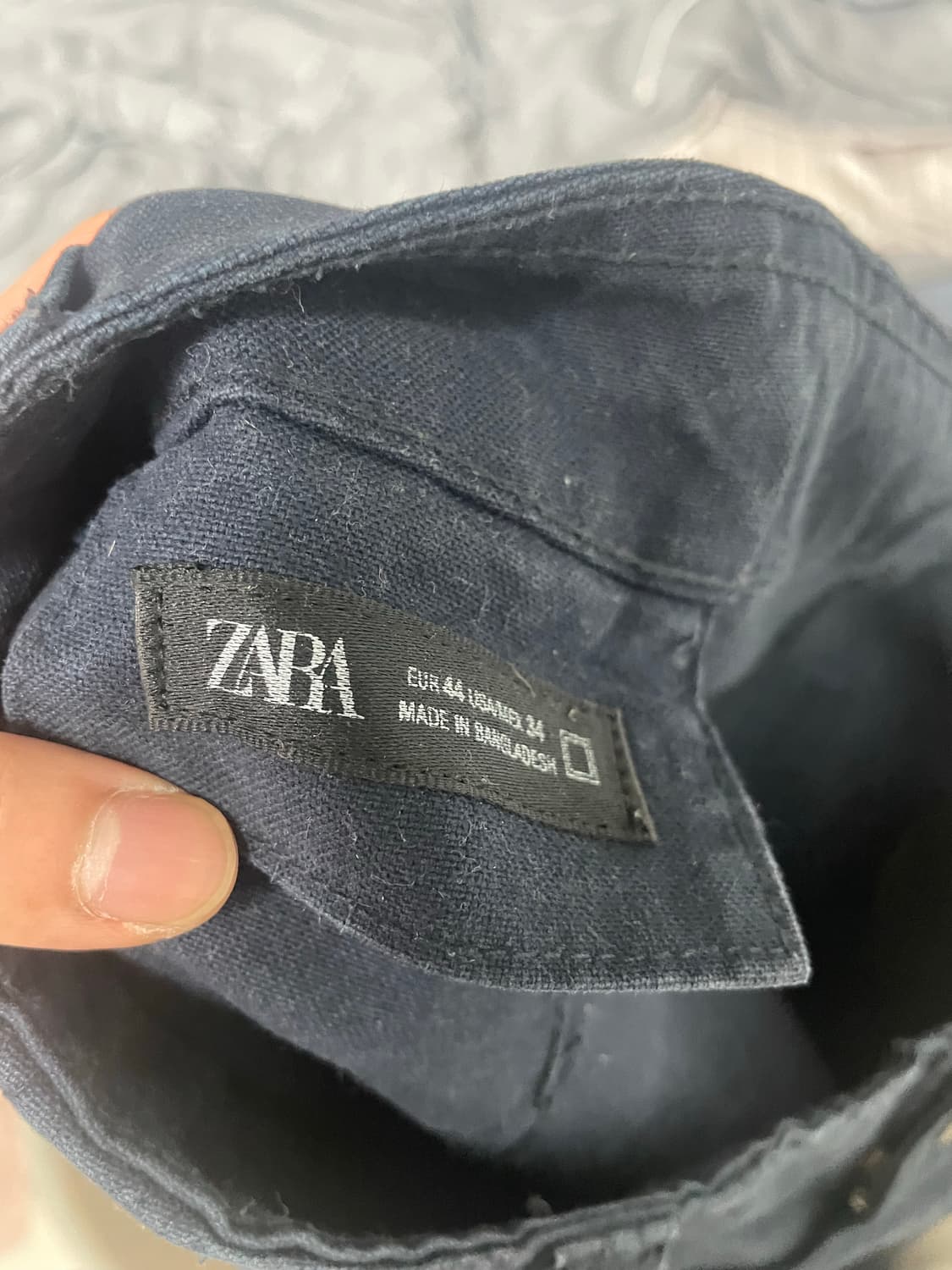 ZARA 자라 네이비 팬츠 상품이미지4