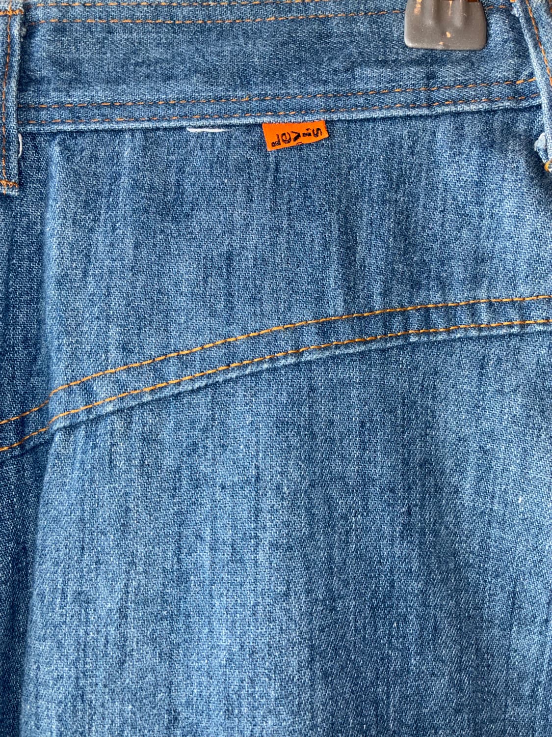 80~90‘s Vintage Levi’s Orange Tab Skirt 상품이미지8