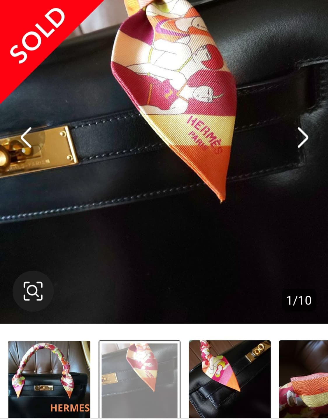 (정품)에르메스 실크 트윌리 스카프 상품이미지9