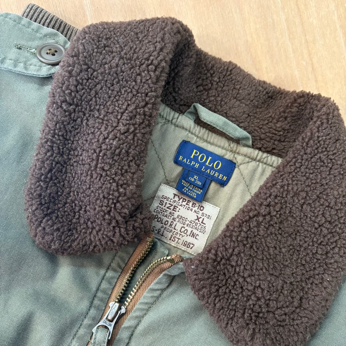 폴로 랄프로렌 B-10 봄버자켓 상품이미지8