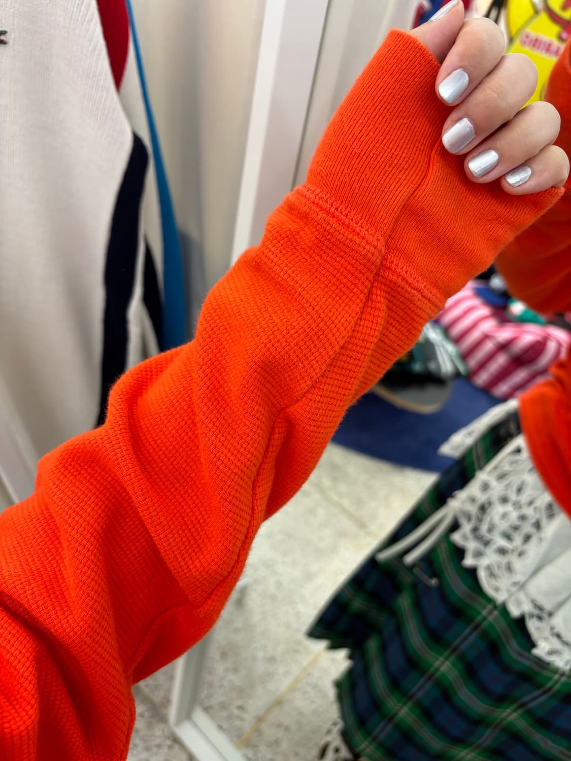 Vintage Polo Waffle Top 상품이미지6