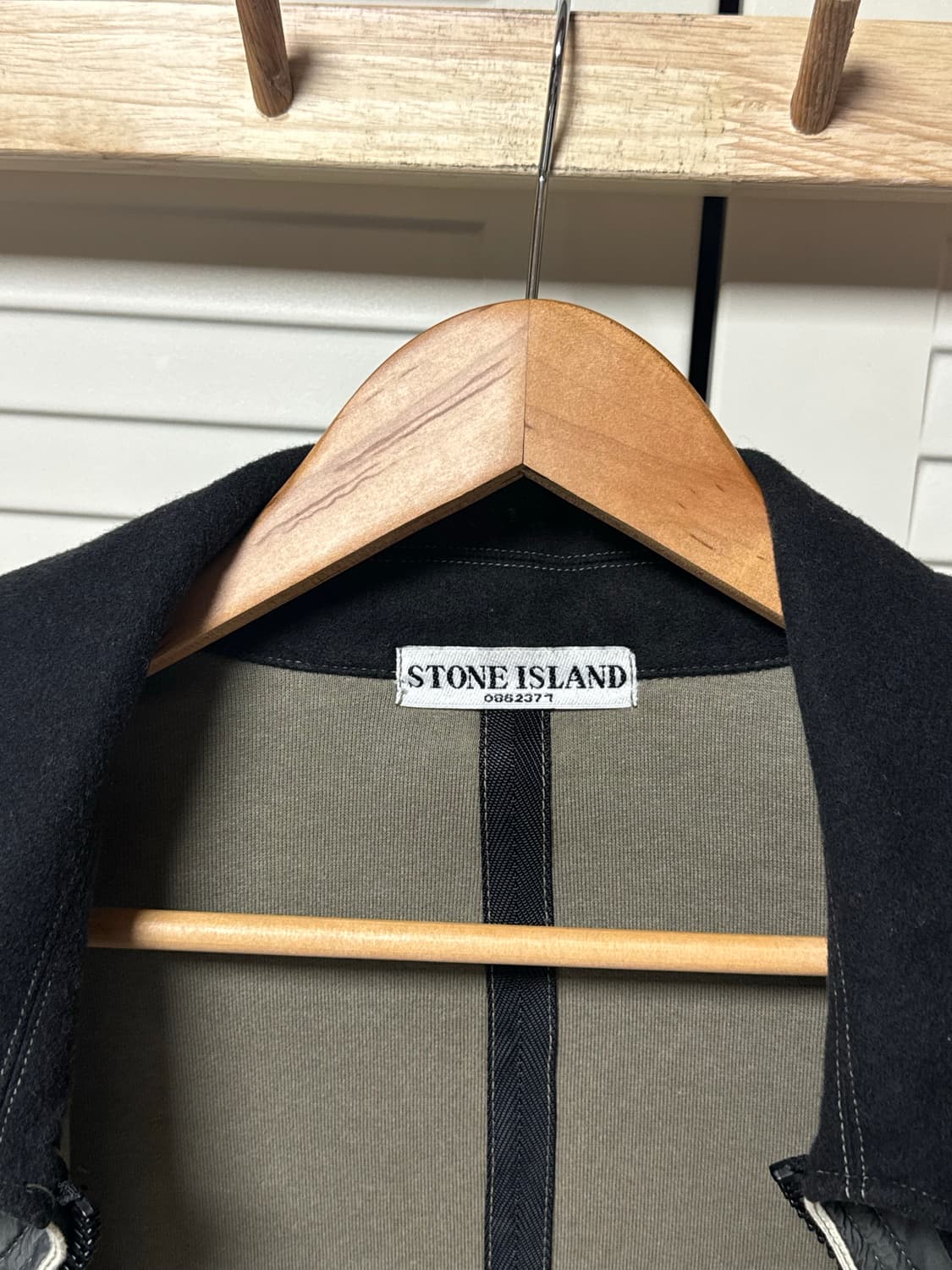 스톤 아일랜드 2006 스팔마투라 집업 비행 재킷 상품이미지7