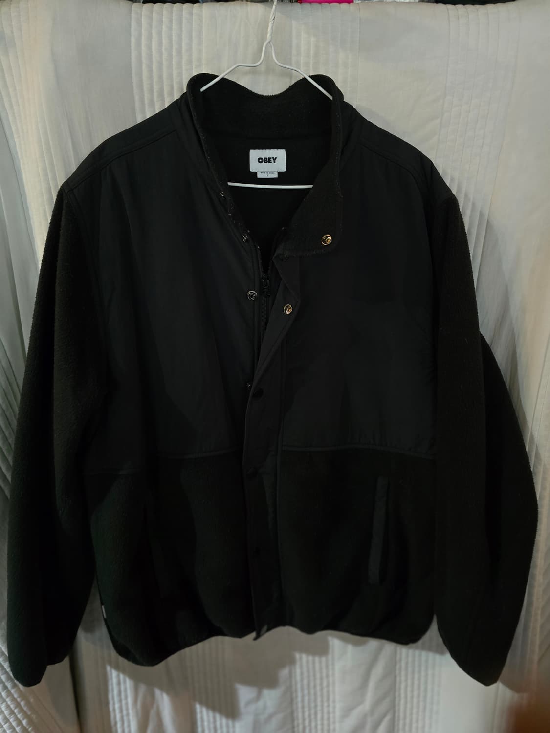 OBEY 뽀글이 플리스 자켓 상품이미지2