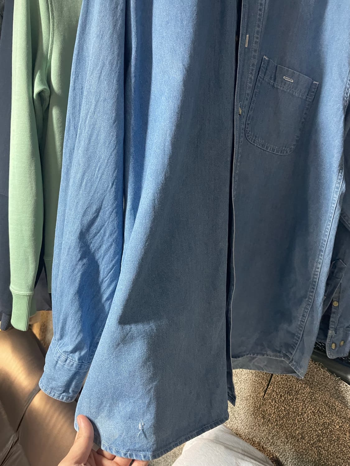 90s Screenstars fruit of the loom카우보이청셔츠 상품이미지6