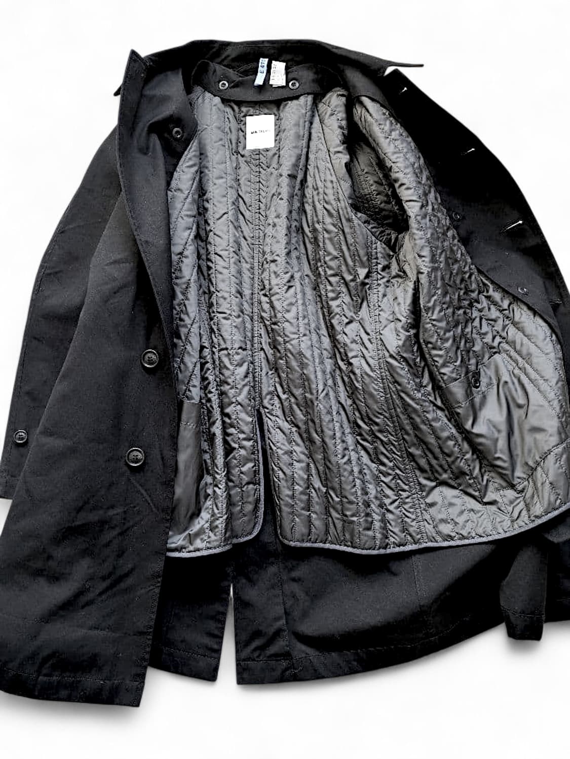 사쥬드크레 벤타일 코튼 스탠카라 코트 상품이미지6