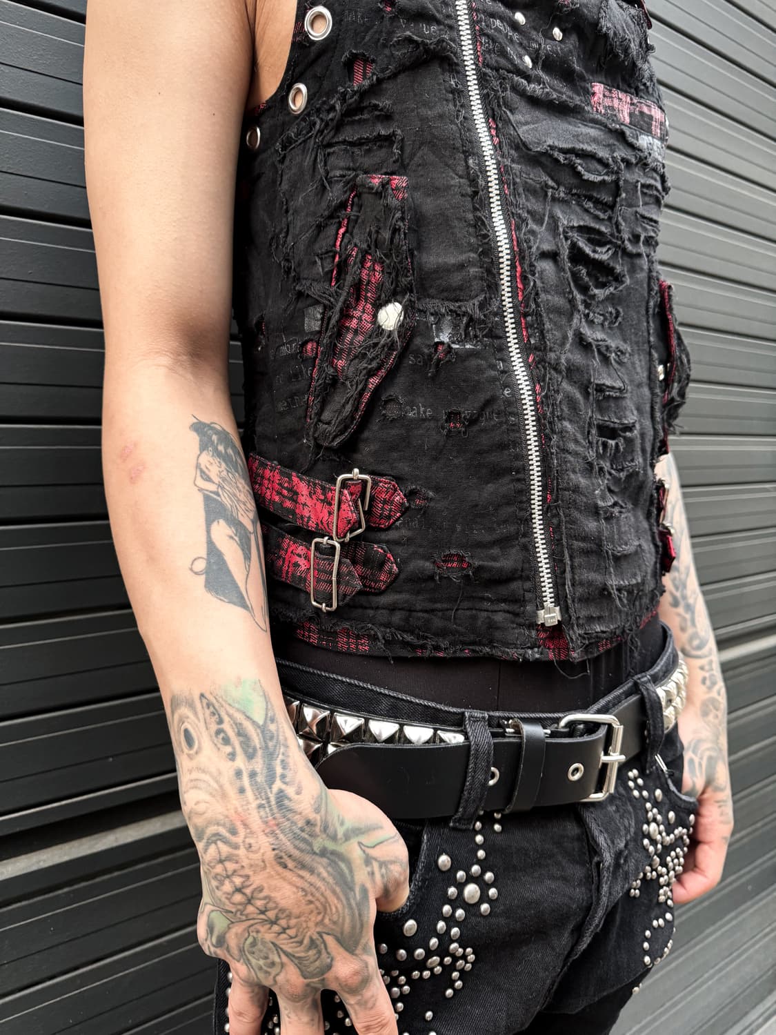 H.NAOTO ANARCHYISM for PLUS Distressed  상품이미지3