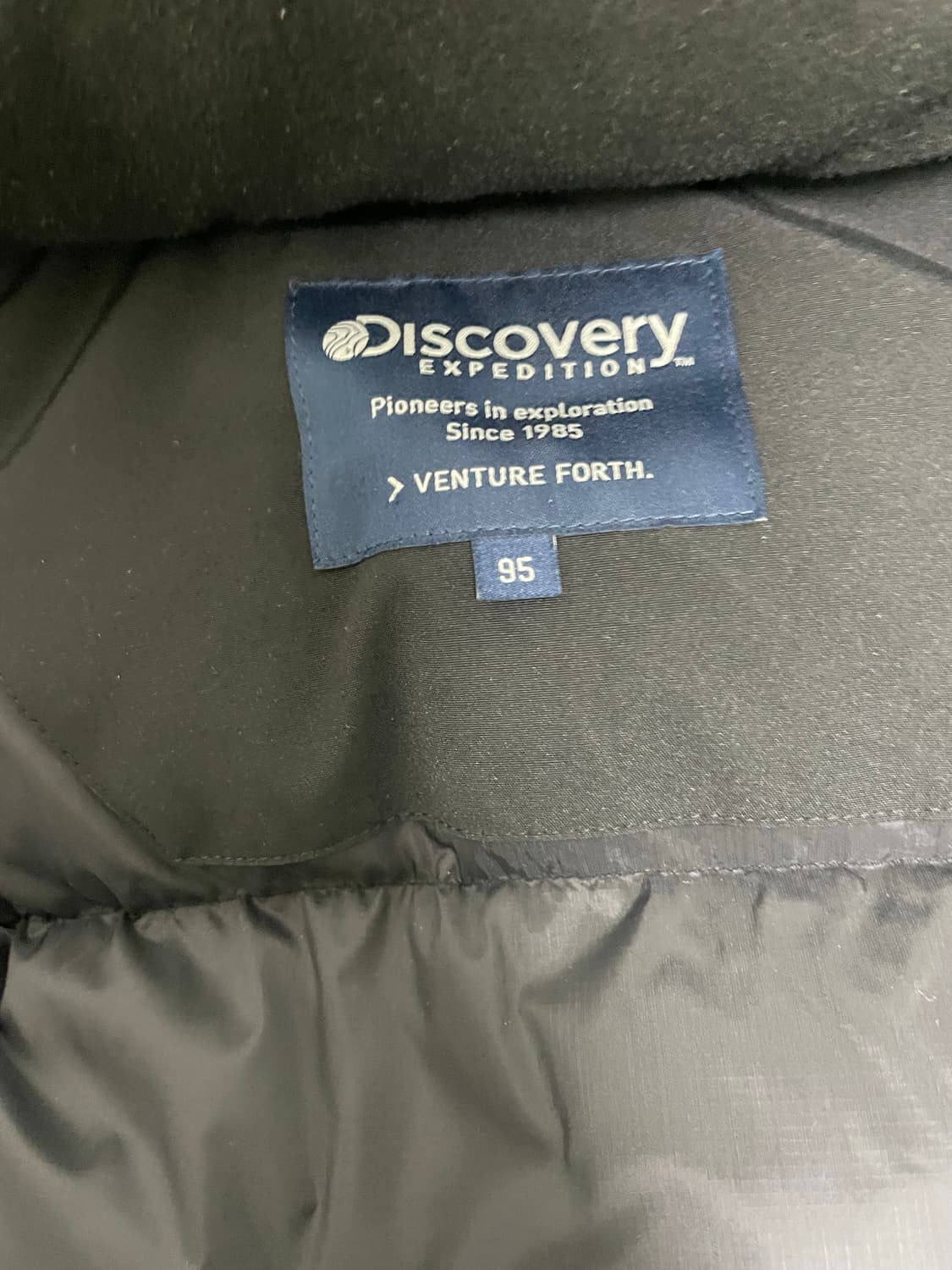 디스커버리 마젤란 숏패딩 블랙 95사이즈 상품이미지5