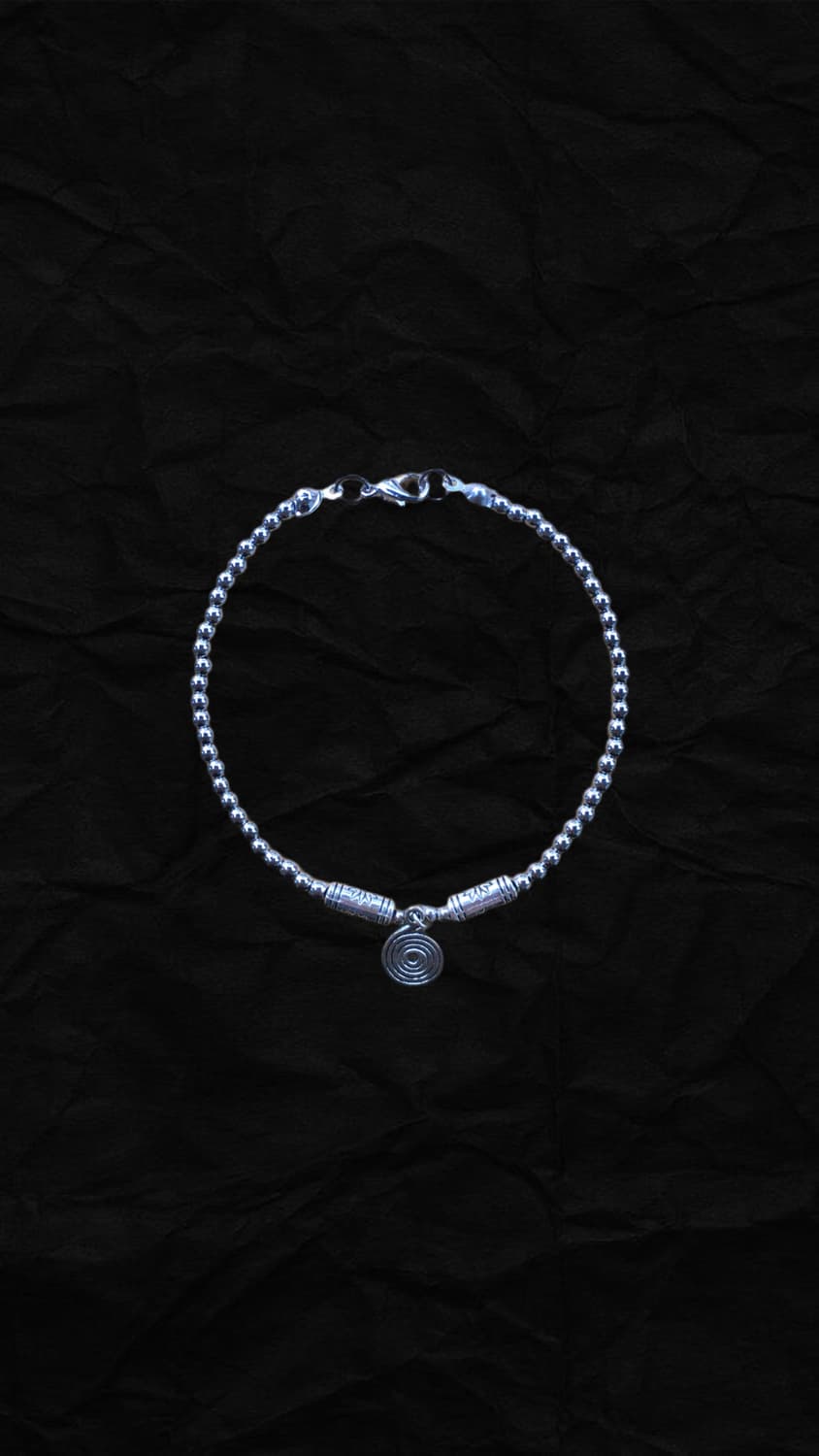silver circle bracelet 상품이미지5