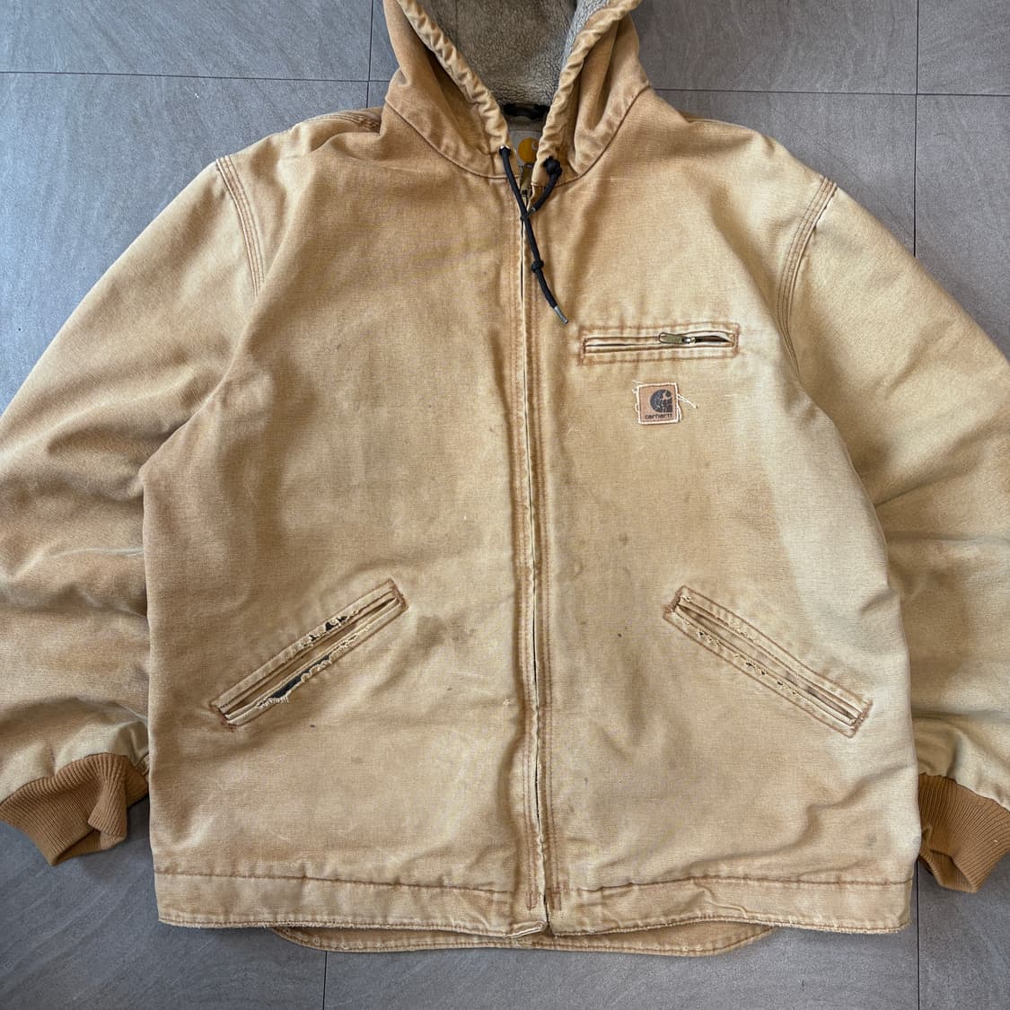 칼하트 j141 덕 엑티브 시에라 자켓 상품이미지3