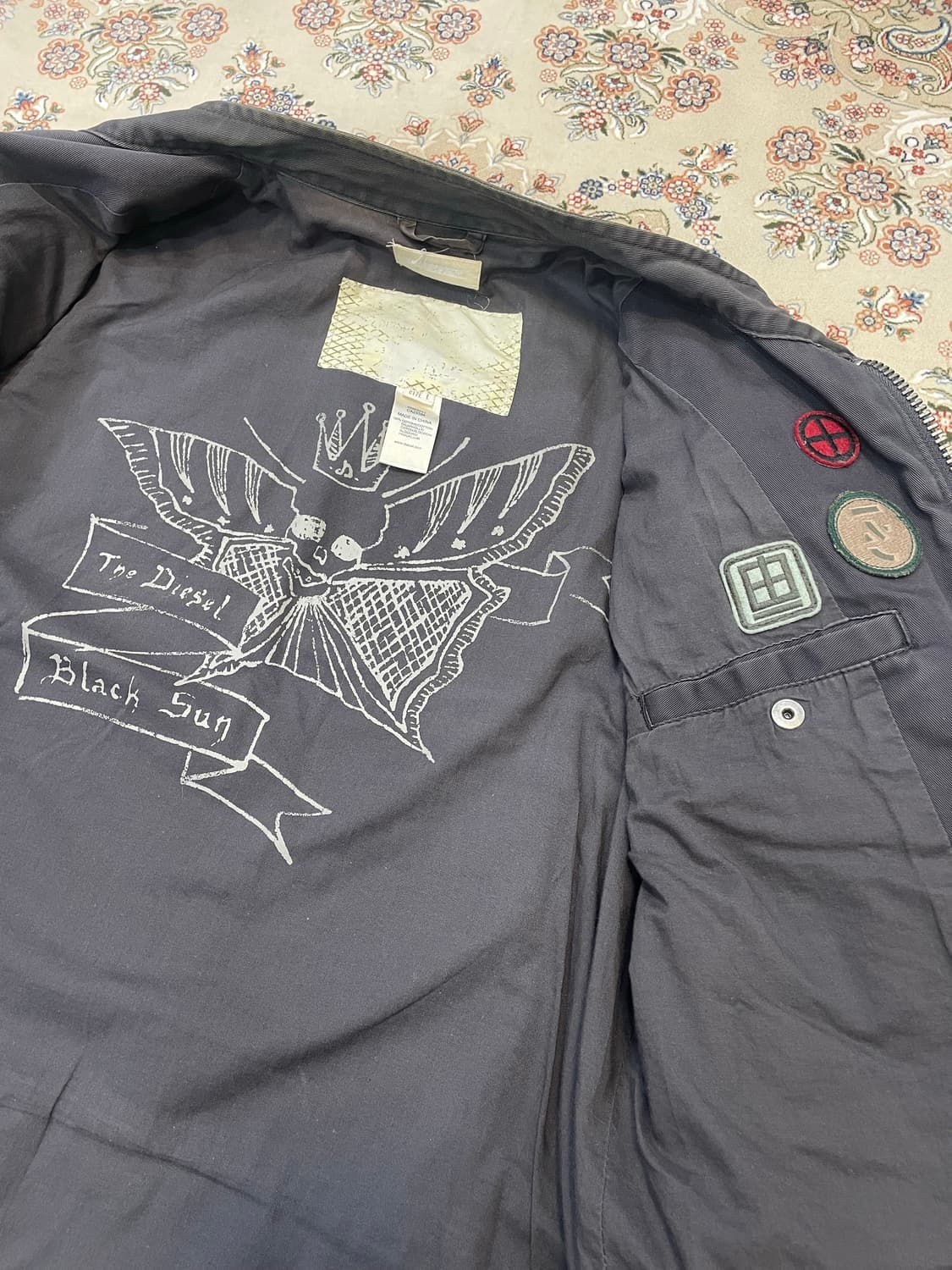 디젤 바이커 자켓 L 상품이미지8