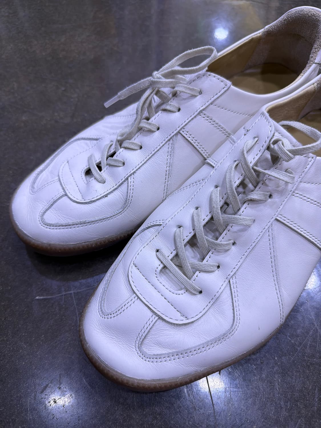 조셉트 제이콥 독일군 스니커즈 슈즈 크림 285 상품이미지3